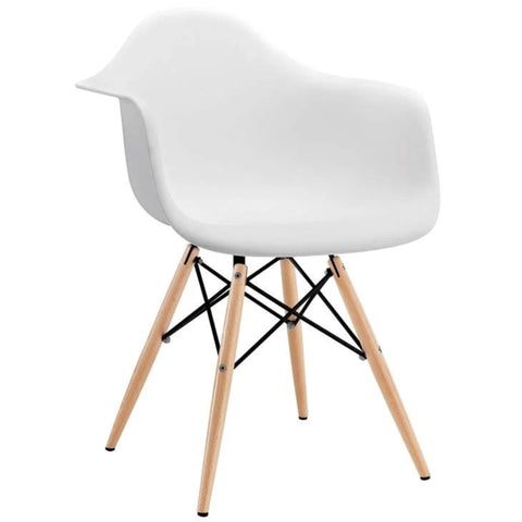 White polypropylene chair from Mypersnicketyhome.com