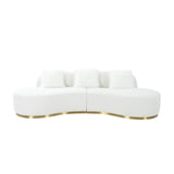 White upholstered couch from Mypersnicketyhome.com