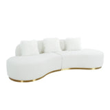 White upholstered couch from Mypersnicketyhome.com