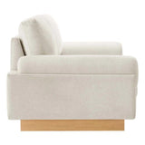 White upholstered couch from Mypersnicketyhome.com