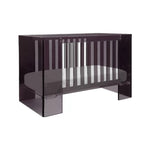 Black acrylic crib from Mypersnicketyhome.com