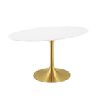 White lacquered dining table from Mypersnicketyhome.com