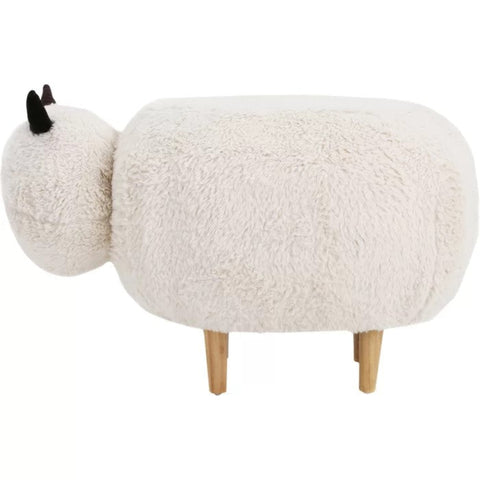 White lamb kids ottoman from Mypersnicketyhome.com