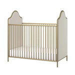 White metal crib from Mypersnicketyhome.com