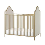 White metal crib from Mypersnicketyhome.com