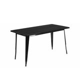 Black metal kids table and chair set from Mypersnicketyhome.com