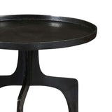 Black metal side table from Mypersnicketyhome.com