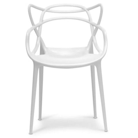 White polypropylene outdoor chair from Mypersnicketyhome.com