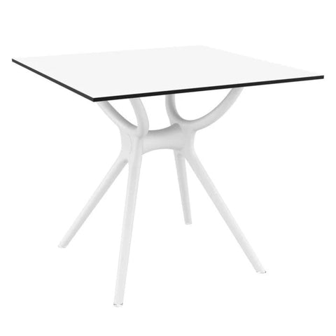 White polypropylene outdoor dining set from Mypersnicketyhome.com