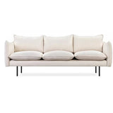 White upholstered couch from Mypersnicketyhome.com