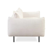 White upholstered couch from Mypersnicketyhome.com