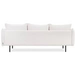 White upholstered couch from Mypersnicketyhome.com