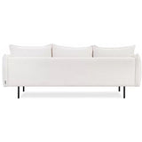 White upholstered couch from Mypersnicketyhome.com