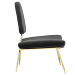 Black velvet chair from Mypersnicketyhome.com