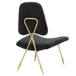 Black velvet chair from Mypersnicketyhome.com