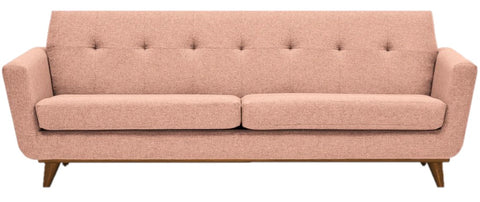 Pink velvet couch from Mypersnicketyhome.com