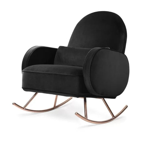 Black velvet rocker from Mypersnicketyhome.com