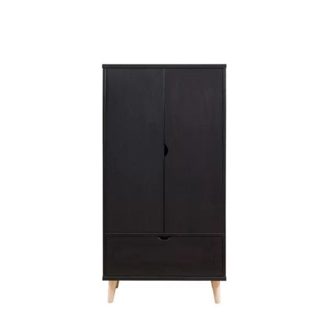 Black wood armoire from Mypersnicketyhome.com