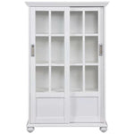 White wood bookcase from Mypersnicketyhome.com