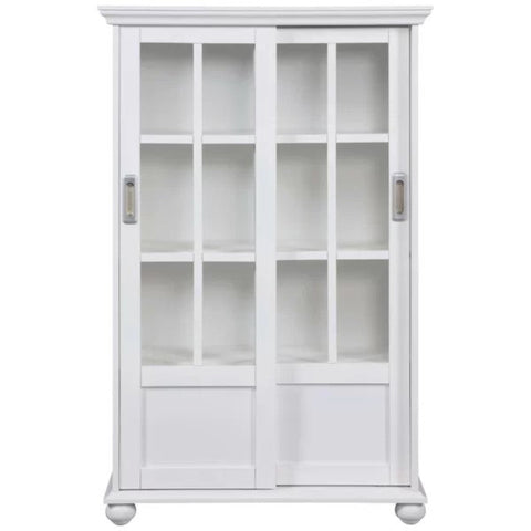 White wood bookcase from Mypersnicketyhome.com