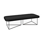 Black wood coffee table from Mypersnicketyhome.com