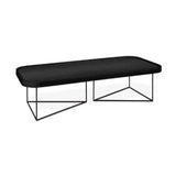 Black wood coffee table from Mypersnicketyhome.com