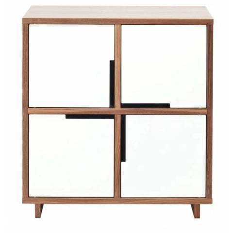 White wood console from Mypersnicketyhome.com