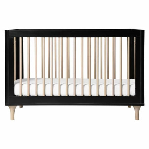 Black wood crib from Mypersnicketyhome.com