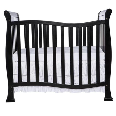 Black wood crib from Mypersnicketyhome.com