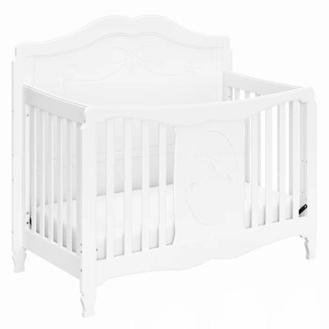 White wood crib from Mypersnicketyhome.com