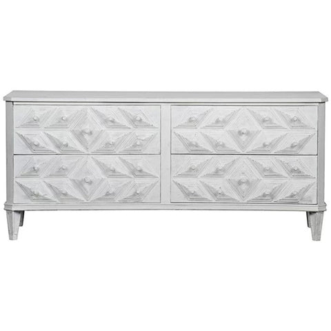 White wood dresser from Mypersnicketyhome.com