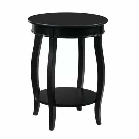 Black wood end table from Mypersnicketyhome.com