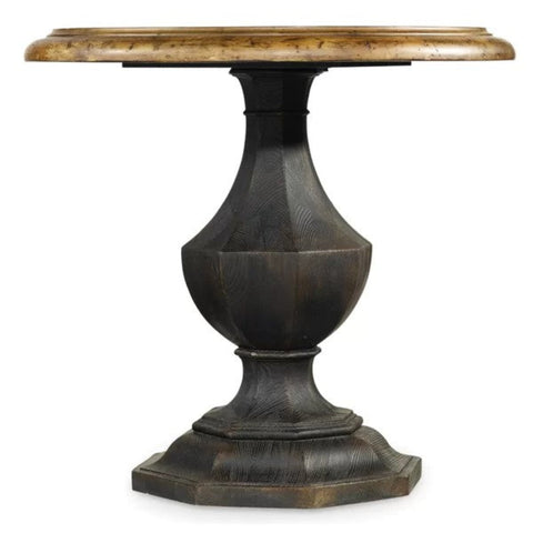 Black wood end table from Mypersnicketyhome.com