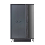 Black wood kids armoire from Mypersnicketyhome.com