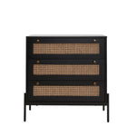 Black wood kids chest of drawers from Mypersnicketyhome.com