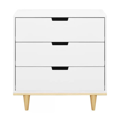 White wood kids chest of drawers from Mypersnicketyhome.com