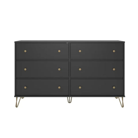 Black wood kids dresser from Mypersnicketyhome.com