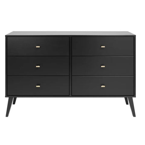 Black wood kids dresser from Mypersnicketyhome.com