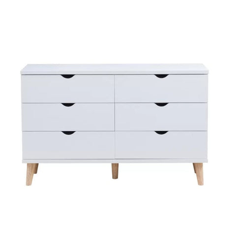 White wood kids dresser from Mypersnicketyhome.com