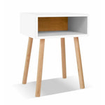 White wood kids nightstand from Mypersnicketyhome.com