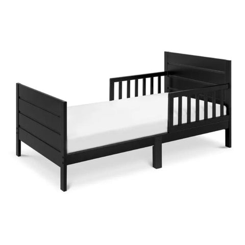 Black convertible wood toddler bed from Mypersnicketyhome.com